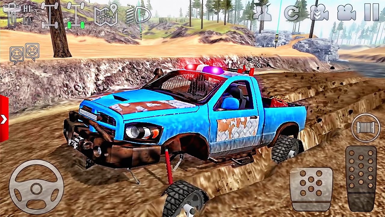 Monster Truck Mud Battle - New Jeep Offroad Outlaws - Best Android GamePlay #4