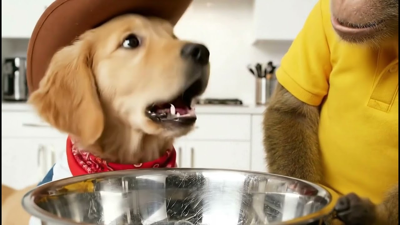 🍳 Max the Monkey Tries to Make Cereal Soup (Chef Fail!) 🥣😂