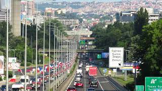 Belgrade, traffic on highway E 75 (16.07.2019) screenshot 5