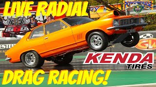 Kenda Tires 660 Drag Radial Series - Live Radial Drag Racing at Willowbank Australia