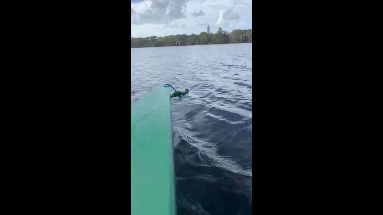 Sailing Shoestring # 1   The launch