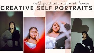 Creative Self Portrait Ideas | How to take self portraits using your mobile