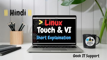 Linux touch & vi Commands Explained in Hindi | Create and Edit Files Easily