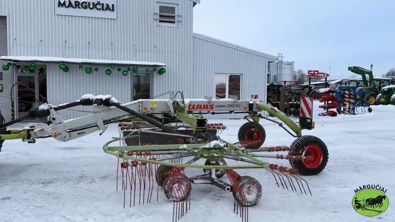 Grėblys "Claas Liner 2600", 6,2 - 6,8 m