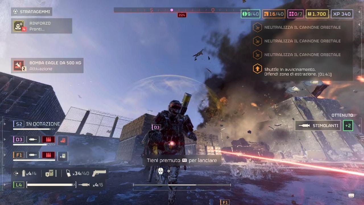 HELLDIVERS 2 Crazy extraction at SUPER HELLDIVE - YouTube