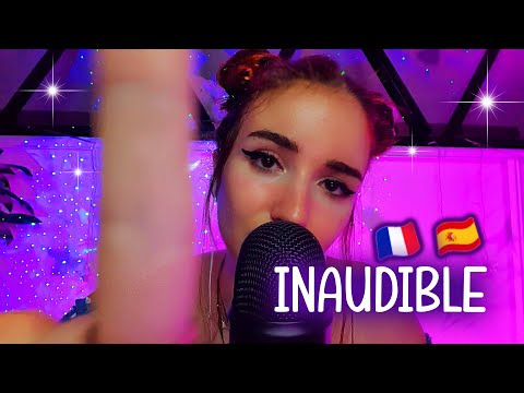 ASMR INAUDIBLE français & espagnol ♥