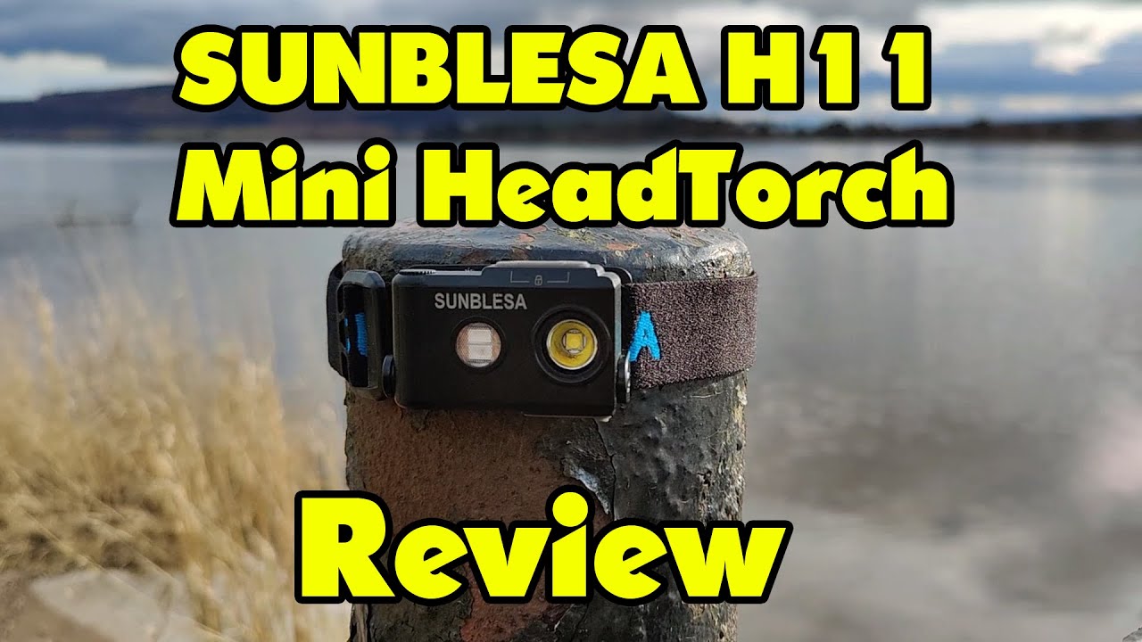 SUNBLESA H11 Mini HeadTorch Review - Lightweight, Waterproof and Rechargeable Headlamp!