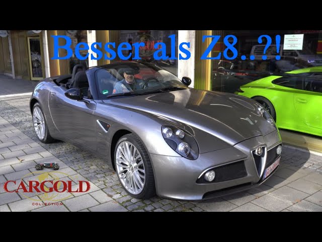 Alfa Romeo 8c Spider Drive Report 1 Hand Bj 10 Erst 7 423 Km Youtube