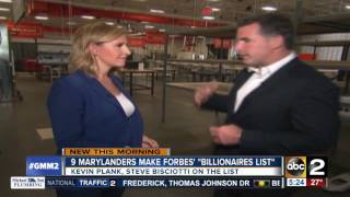 Nine Marylanders make Forbes' 2017 "Billionaires List"