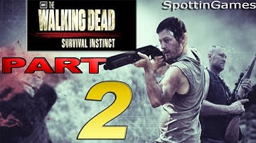 The Walking Dead: Survival Instinct Walkthrough HD - Part 2 [No Commentary]