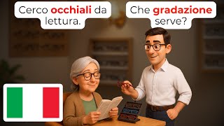 🇮🇹 Vision Care Conversations at the Optical Shop | A1-A2 | Learn Easy Italiann For Beginners