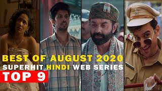 Top 10 best hindi web series august 2020 | super hit