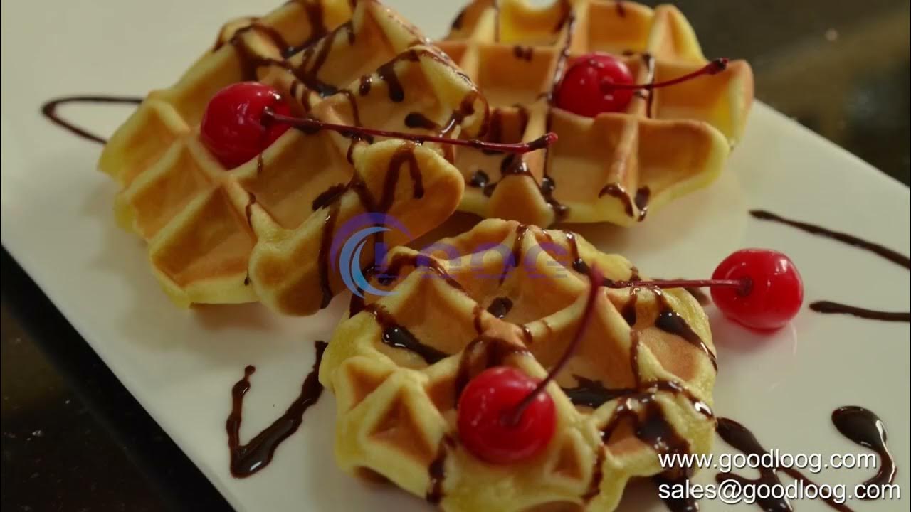 Square Waffle Maker Eelctric Waffle Machine Belguim Waffle Maker YouTube