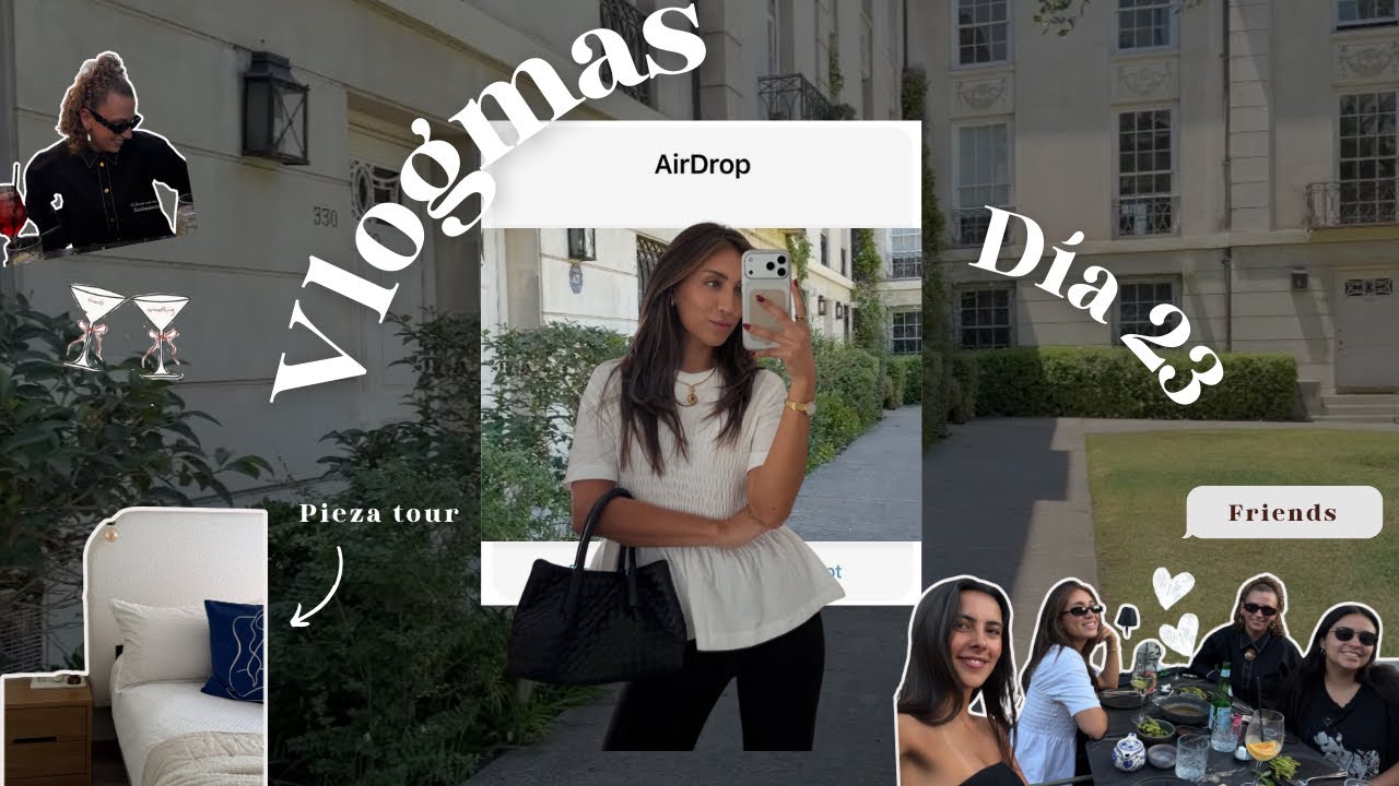 Vlogmas 23: ultimo día en Santiago + Friendmas 🫶🏻