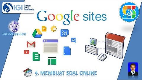 Google Sites - Membuat Soal Online