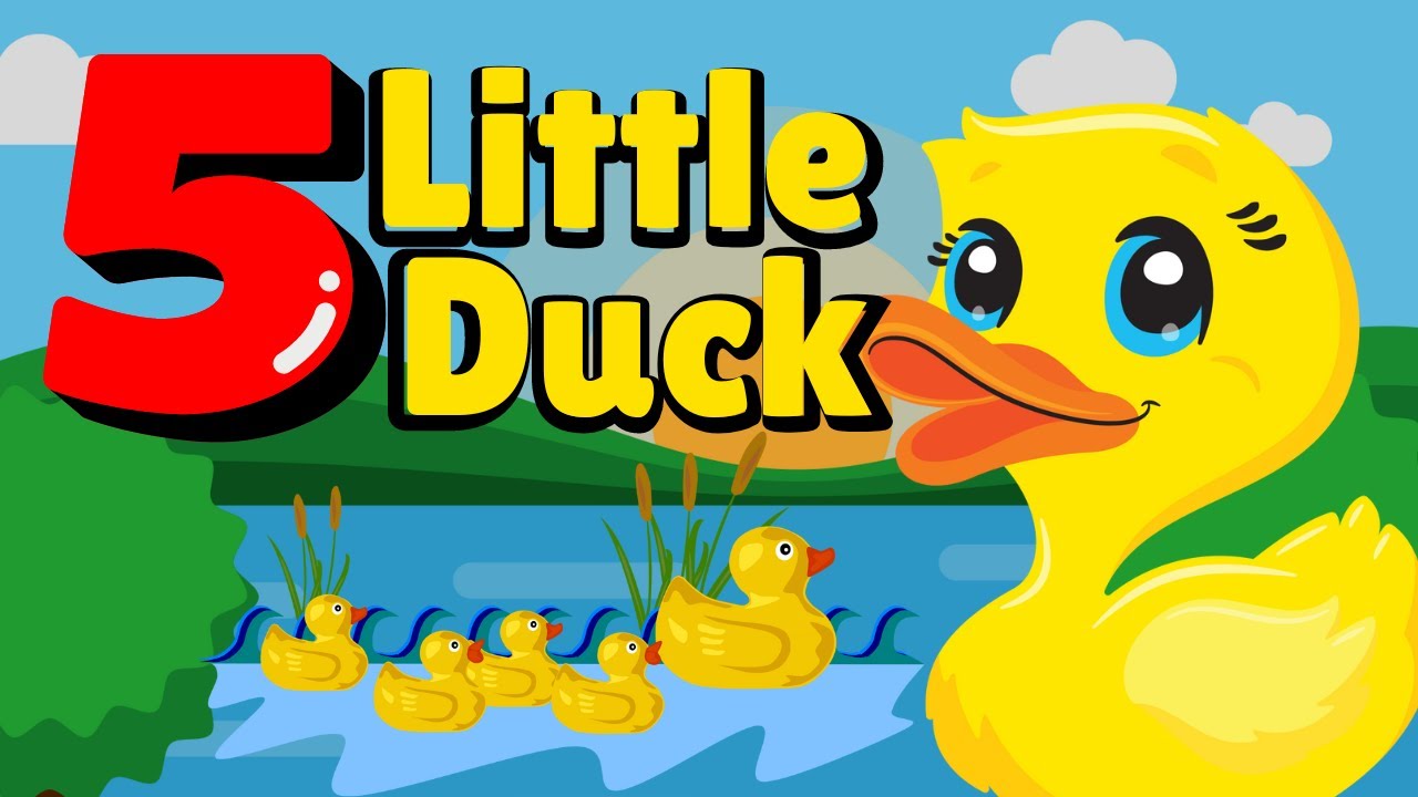 Five Little Ducks | Toon Toon Tv Nursery Rhymes & Kids Songs | 2D ...