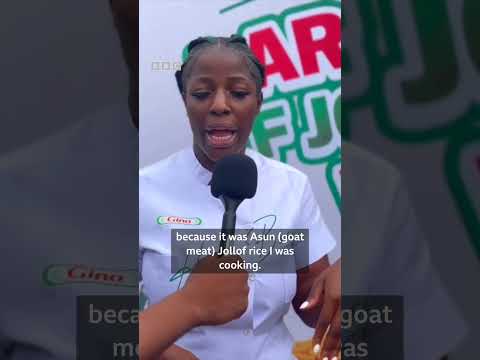 What does it take to cook the world's  largest pot of jollof? - BBC Africa