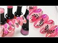 Summer gelpolish design - NAIL ART met stempels ♥ Beautynailsfun.nl