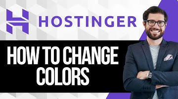 How to Change Colors in Hostinger Website Builder