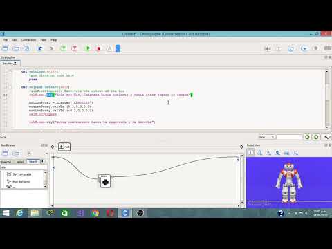 Python-Choregraphe