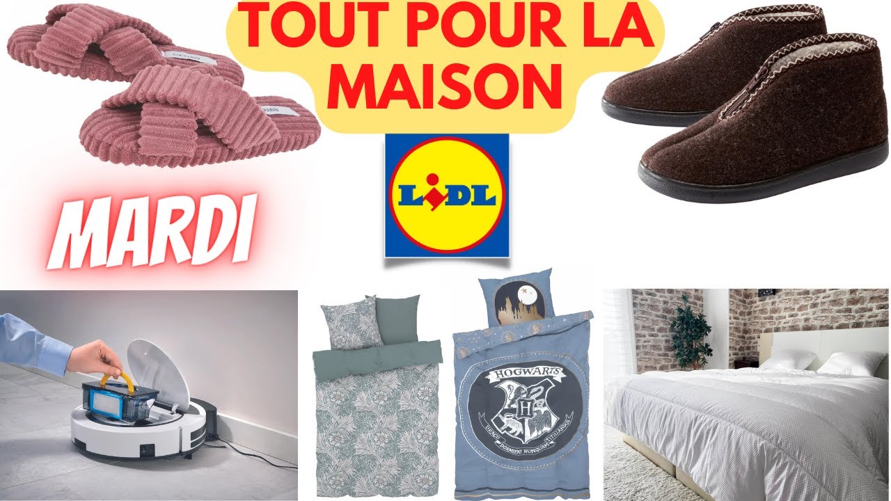 Promo Chaussons-chaussettes homme chez Lidl