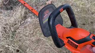 BLACK+DECKER 20V MAX Cordless Hedge Trimmer Review