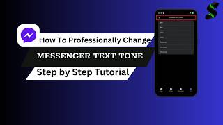 How to Change Text Tone on Messenger Without Any App! screenshot 4