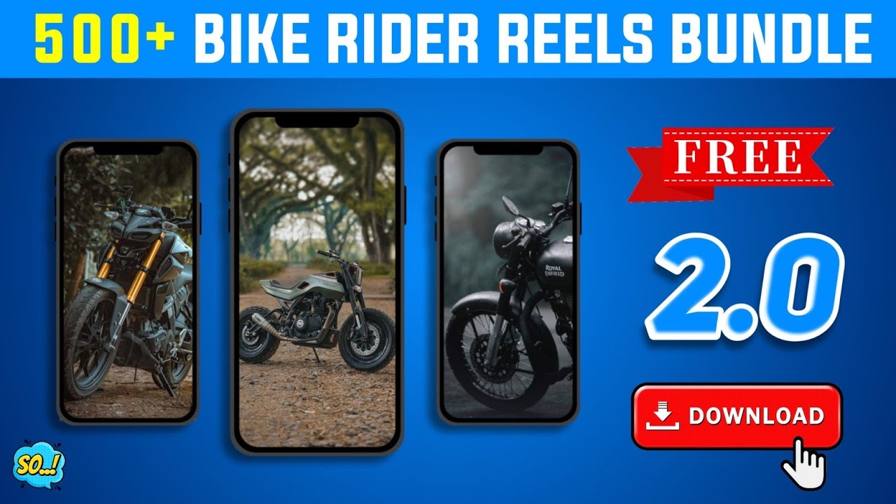 500+ Free Bike Reels Bundle Download Copyright Free | Viral 500+ Bike ...