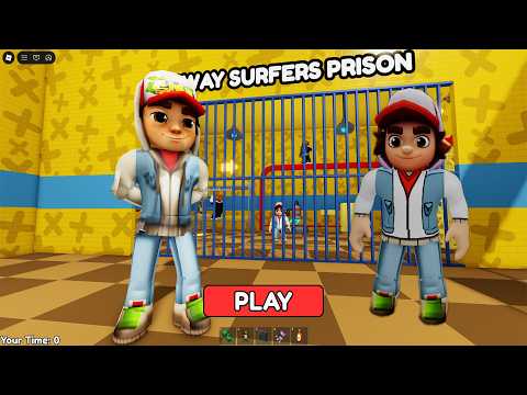 🛹 SUBWAY SURFERS PRISON RUN OBBY Playing as Jake - All Stage Completed Full Gameplay 3D