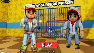 🛹 SUBWAY SURFERS PRISON RUN OBBY Playing as Jake - All Stage Completed Full Gameplay 3D screenshot 1