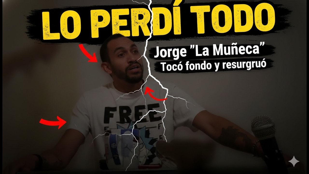 Tocó fondo y volvió: La historia de superación de Jorge la Muñeca 🥊