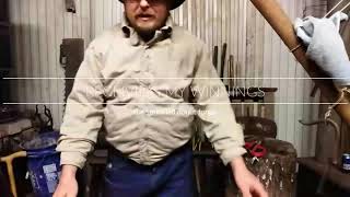Receiving my winnings from WB Blacksmithing