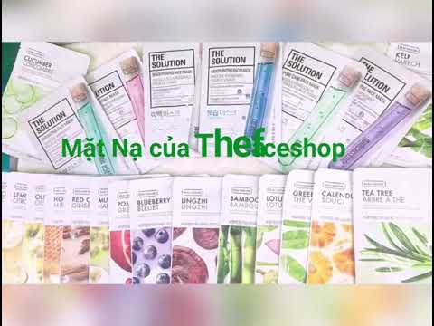 Giới thiệu Mặt Nạ Real Nature & The Solution Thefaceshop