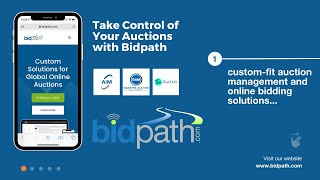 Take Control of Your Auctions with Bidpath