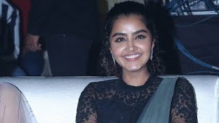 Anupama Parameswaran Dons A Black Saree For Rowdy Boys Song Launch