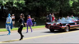 BATMOBILE APPEARANCE!! Hillsborough Memorial Day Parade 2024 ft music by Somerville School of Rock!