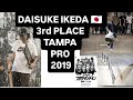 DAISUKE IKEDA RUN 3rd PLACE TAMPA PRO 2019