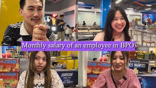 Revealing the monthly salary of an employee in BPO|| Life of an Employee in BPO