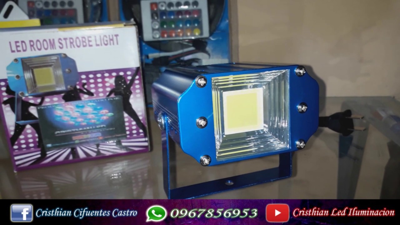 Mini Flash Led Strobe (Luz Blanca)