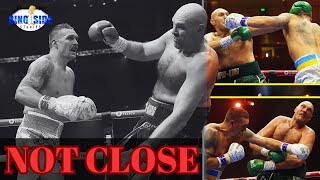 Fury Usyk Was Competitive, NOT CLOSE! | Fury Usyk Reaction