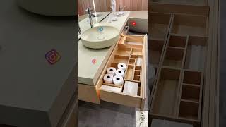 What Can We Put In A Bathroom Drawer? 💖😍😘🥰🤗 #organization #girl #drawerorganizer #makeup #home