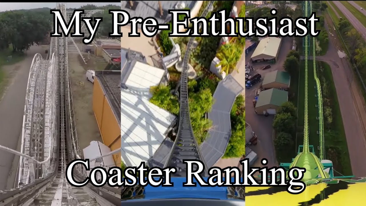 Ranking All Of My Pre-Enthusiast Coasters