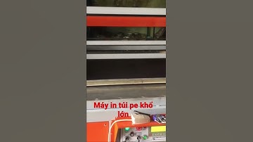 Máy in lụa trên túi PE nghành may mặc lh: 0936650465