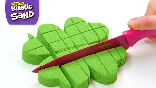 Colorful Kinetic Sand ASMR 10 Minutes of Satisfying Slicing, Squishing, Flowing, and More! screenshot 3