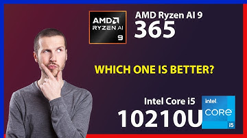 AMD Ryzen AI 9 365 vs INTEL Core i5 10210U Technical Comparison