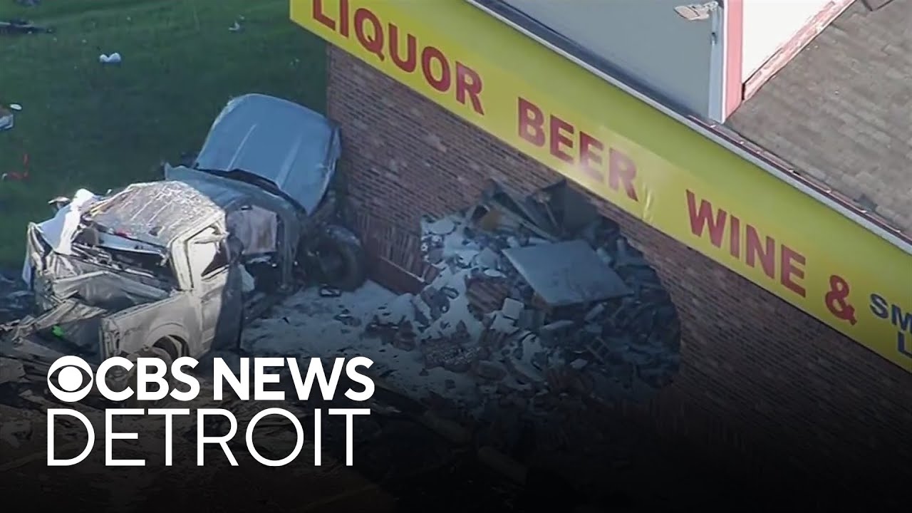Canton man dies after crashing vehicle into market building, police say ...