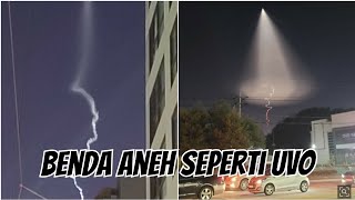 heboh.. di langit korea muncul benda terbang yang aneh