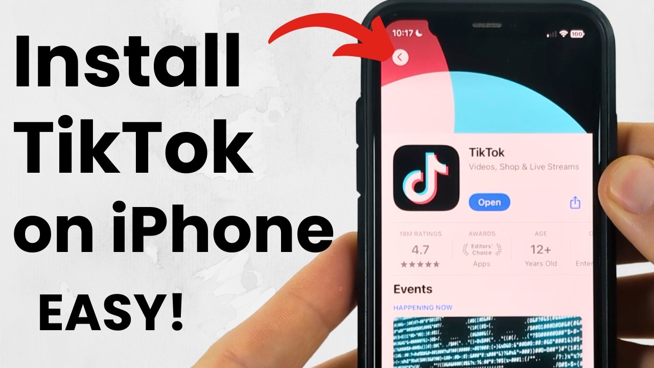 How to Install TikTok App on iPhone