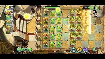 PVZ2 - Pyramid of Doom (Level 1 - 5)