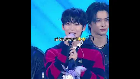 The height difference 😭#enhypen #niki #jay #jungwon #heeseung #jake #sunghoon #sunoo